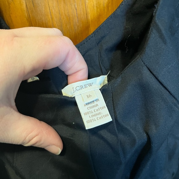 J. Crew Black Strappy Mini Dress - Picture 4 of 5